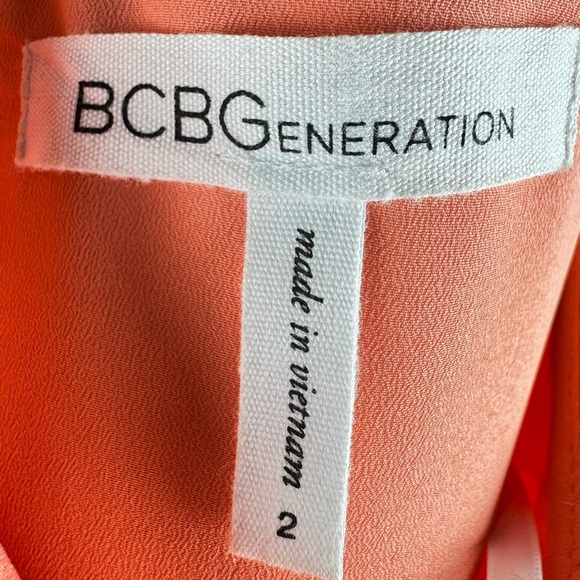 BCBGeneration T-Back Midi Sheath Fitted Dress - Picture 4 of 4